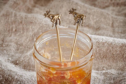 Brass Stag Spoon | Nkuku