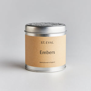 St Eval Tin Candle | Embers