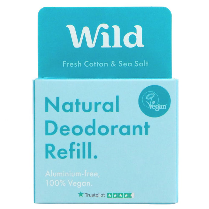 Wild Deodorant Refill | Cotton and Sea Salt